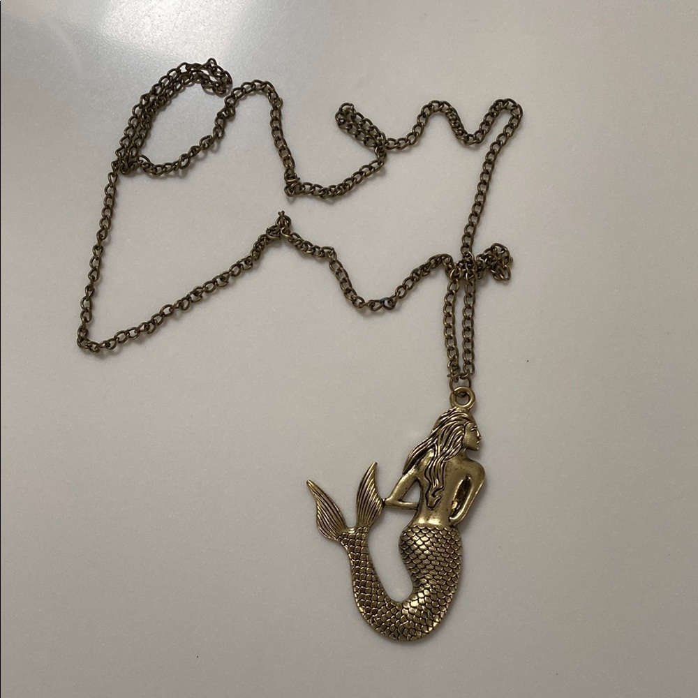 Mermaid Pendant Necklace
